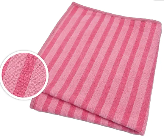 Borstentuch Pink 40x40cm