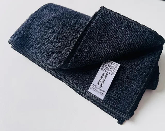 Mikrofasertuch Premium Pro 40x38 schwarz